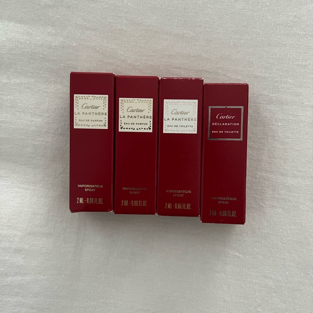 Cartier perfume parfum samples
